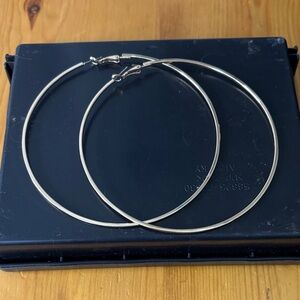 Elegant Gold-Plated Hoop Earrings